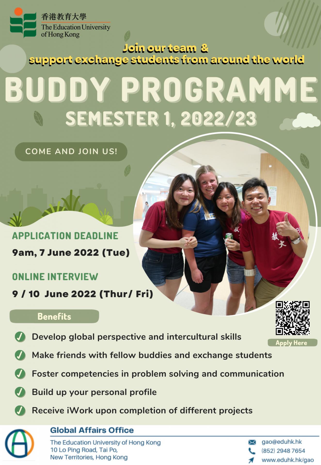 Buddy Programme 2022/23